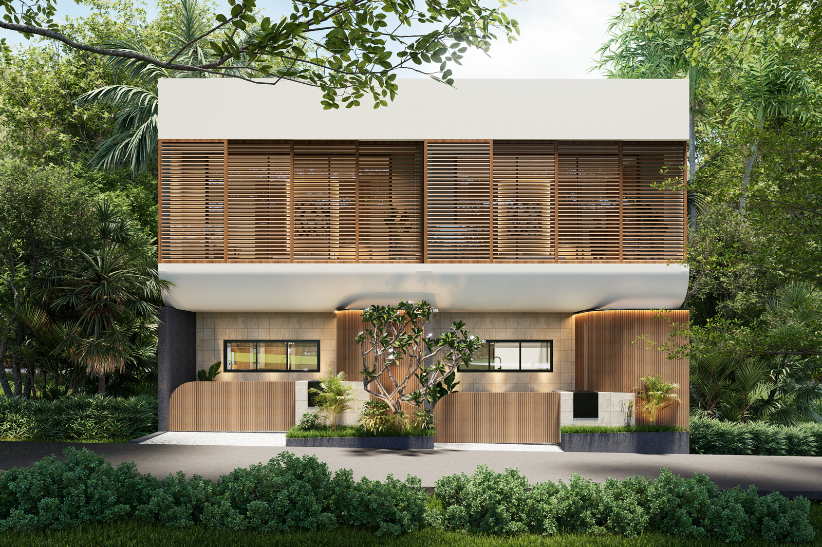 Tranquil Modern Living – Off-Plan 2-Bedroom Villa in Kedungu